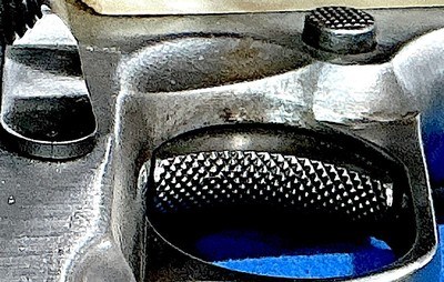 ARGENTINE = COLT = .45 ACP = NUMBERS MATCH = FAUX PEARLIZED GRIPS = SOLID = MECHANICALLYPERFECT = BLUE SLIDE = POLISHED FRAME - Image 6 of 17