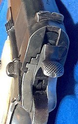 ARGENTINE = COLT = .45 ACP = NUMBERS MATCH = FAUX PEARLIZED GRIPS = SOLID = MECHANICALLYPERFECT = BLUE SLIDE = POLISHED FRAME - Image 5 of 17