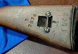 CARCANO M-1891 = CALVARY CARBINE = PRE WAR 1935 = ROYAL ITALIAN ARMY ISSUE = ALL ORIGINAL, NEVER REFURBISHED = SPIKE BAYONET =6.5X52 - Image 9 of 16