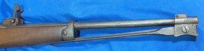 CARCANO M-1891 = CALVARY CARBINE = PRE WAR 1935 = ROYAL ITALIAN ARMY ISSUE = ALL ORIGINAL, NEVER REFURBISHED = SPIKE BAYONET =6.5X52 - Image 5 of 16