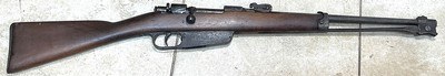 CARCANO M-1891 = CALVARY CARBINE = PRE WAR 1935 = ROYAL ITALIAN ARMY ISSUE = ALL ORIGINAL, NEVER REFURBISHED = SPIKE BAYONET =6.5X52 - Image 3 of 16