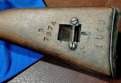 CARCANO M-1891 = CALVARY CARBINE = PRE WAR 1935 = ROYAL ITALIAN ARMY ISSUE = ALL ORIGINAL, NEVER REFURBISHED = SPIKE BAYONET =6.5X52 - Image 9 of 16