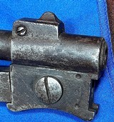 CARCANO M-1891 = CALVARY CARBINE = PRE WAR 1935 = ROYAL ITALIAN ARMY ISSUE = ALL ORIGINAL, NEVER REFURBISHED = SPIKE BAYONET =6.5X52 - Image 15 of 16