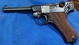 MAUSER / DWM = 1942 LUGER = BLUED = NUMBERS MATCH = ORDINANCE / ARSENALREBUILD = A SHOOTER - Image 2 of 12
