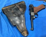 MAUSER / DWM = 1942 LUGER = BLUED = NUMBERS MATCH = ORDINANCE / ARSENALREBUILD = A SHOOTER - Image 7 of 12