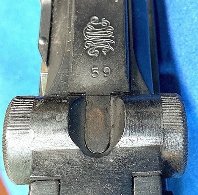 MAUSER / DWM = 1942 LUGER = BLUED = NUMBERS MATCH = ORDINANCE / ARSENALREBUILD = A SHOOTER - Image 10 of 12