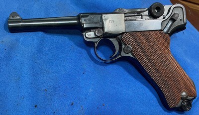 MAUSER / DWM = 1942 LUGER = BLUED = NUMBERS MATCH = ORDINANCE / ARSENALREBUILD = A SHOOTER - Image 2 of 12