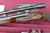 7.Superb late production .375 Belted Rimless Magnum HOLLAND & HOLLAND Royal sidelock ejector double rifle, bolstered action, classic full bold foliate - 1 of 2