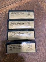 224 Weatherby Ammo 4 New Boxes - 2 of 4