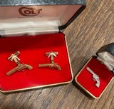 Colt Python Cufflinks & Tie Tack - 3 of 4