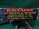 Ruger Blackhawk 357mag.
( Mfg 1967 ) - 4 of 6