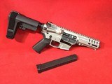 CMMG Banshee 300 9mm Luger 5" Titanium Cerakote 6 Position RipBrace Stock - 1 of 2