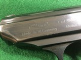Walther PPK/S West German Stamped semi-automatic pistol chambered in 9mm kurz/.380acp - 3 of 6