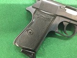 Walther PPK/S West German Stamped semi-automatic pistol chambered in 9mm kurz/.380acp - 6 of 6