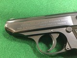 Walther PPK/S West German Stamped semi-automatic pistol chambered in 9mm kurz/.380acp - 4 of 6