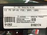 CZ 75 SP-01 9MM 4.6" FDE sku# 91262 - 4 of 4
