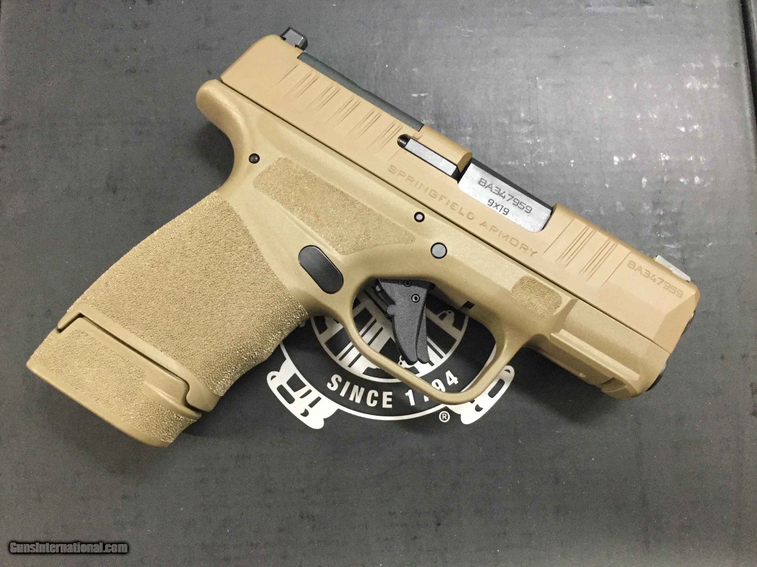 Springfield Armory Hc9319fosp Hellcat Micro Compact Osp 9mm Luger 3 111 Flat Dark Earth 3770