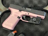 GLock 19Gen5 9MMPink Champagne w/TLR-6 - 3 of 4