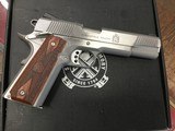 Springfield Armory PX9151L 1911 Loaded 45 ACP 5" 7+1 Stainless Steel Crossed Cannon Cocobolo Grip - 3 of 8