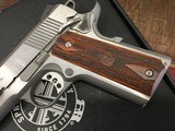 Springfield Armory PX9151L 1911 Loaded 45 ACP 5" 7+1 Stainless Steel Crossed Cannon Cocobolo Grip - 6 of 8