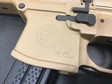 Sig Sauer MPX Copperhead 9mm Luger 3.50" 20+1 Coyote Elite Cerakote Folding Pivoting Contour Brace Stock - 5 of 5