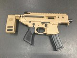 Sig Sauer MPX Copperhead 9mm Luger 3.50" 20+1 Coyote Elite Cerakote Folding Pivoting Contour Brace Stock - 2 of 5