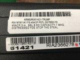 Rock Island 51421 1911 GI "TRUMP 2020" 45 ACP 5" 8+1 - 7 of 8