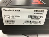 HK 81000233 VP9 9mm Luger 4.09" 17+1 (2) Green Polymer Frame Black Steel Slide - 5 of 6