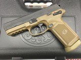 FN 66964 FNX 45 ACP Caliber with 4.50" Barrel, 15+1 Capacity, Flat Dark Earth Finish - 3 of 5