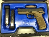 FN 66964 FNX 45 ACP Caliber with 4.50" Barrel, 15+1 Capacity, Flat Dark Earth Finish - 1 of 5