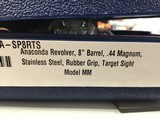 Colt Mfg ANACONDASP8RTS Anaconda 44 Mag Caliber with 8" Vent Rib Barrel, 6rd Capacity Cylinder, Overall Semi-Bright Finish - 3 of 3