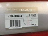 VORTEX RAZOR HD GEN II 3-18X50MM RIFLESCOPE WITH EBR-2C MOA RETICLE - RZR-31803 - 3 of 4