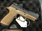 Sig Sauer 320C9BRXP P320 Compact RXP Striker Fire 9mm Luger Caliber with 3.90