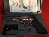 Ruger GP100 Standard mfg# 01761, 44 Special, 3? Barrel, Hogue Monogrip Grips, Adjustable Rear & Fiber Optic front - 4 of 7