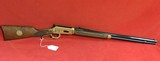 ~~ 2 ~~ Winchester 94 Commemoratives John wayne 32-40 brushed stainless finish and Oliver Winchester 38-55 brushed gold finish - 23 of 25