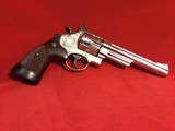 S&W 29-10 44 magnum Nickel plated, Factory Engraved - 1 of 3