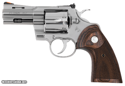 Colt Mfg PYTHONSP3WTS Python 38 Special or 357 Mag Caliber with 3