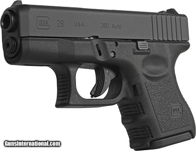 Glock G28 Gen 3, .380ACP, 3.43