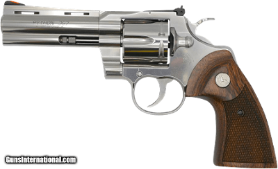 Colt Mfg PYTHON SP4WTS Python 357 Mag Caliber with 4.25" Vent Rib Barrel