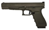 Glock 40 Gen 4 MOS, 10mm, 6.02" Barrel, Adjustable Sights, OD Green, (3) 13 rd, IVS Exclusive
