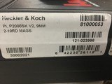 Heckler & Koch P2000SK, 9mm, 3.26