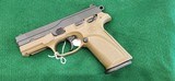 FN FNP-9 TWO-TONE (BLACK / FDE) W/ 4 MAGAZINES