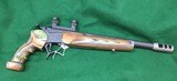 Thompson Center Encore chambered in 356 Short with Dies