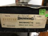 Browning - 78 Single Shot Rifle 45/70 with Leupold VX-3L 3.5x10x50mm Scope - 4 of 10