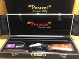 Perazzi MX8C SCO Sideplates, 12 Gauge Skeet Combo, Rare Claudio Tomasoni Engraved & Signed - 1 of 15