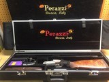 Perazzi MX8C SCO Sideplates, 12 Gauge Skeet Combo, Rare Claudio Tomasoni Engraved & Signed - 2 of 15