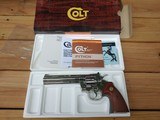 Colt Python 6" Nickel NIB - 1 of 15