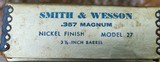 Smith & Wesson M-27 Nickel S serial - 3 of 15