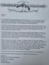 Smith Wesson 8 3/8 Blue 4 screw - 15 of 15