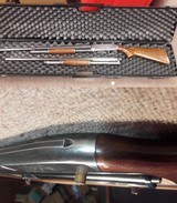Winchester Model 12 12G, Solid Rib, Nickel Steel, 2 Barrel Set ( Cylinder / Full ), with Black Plastic Case - 12 of 15